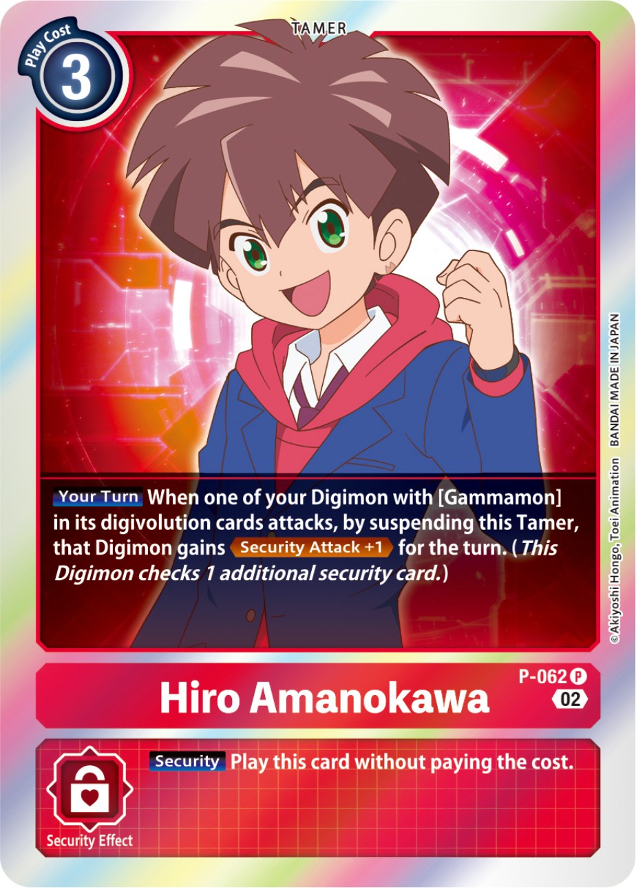 Hiro Amanokawa [P-062] [Promotional Cards] | Cracking-Singles