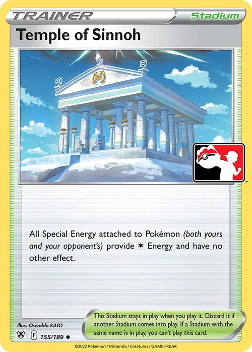 Temple of Sinnoh (155/189) [Prize Pack Series Three] | Cracking-Singles