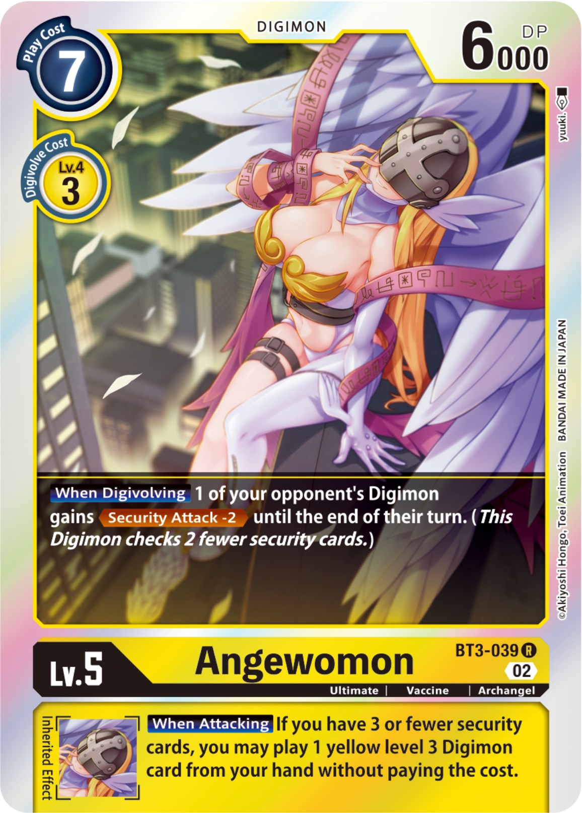 Angewomon [BT3-039] [Resurgence Booster] | Cracking-Singles