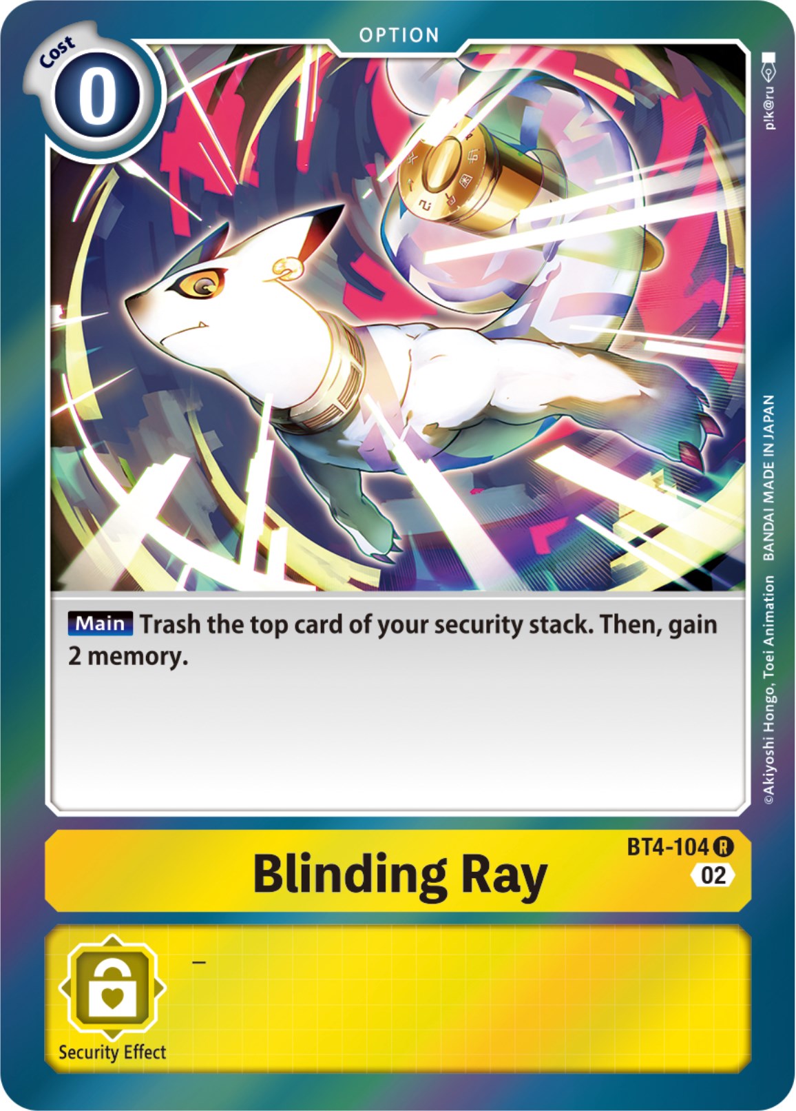 Blinding Ray [BT4-104] [Resurgence Booster] | Cracking-Singles