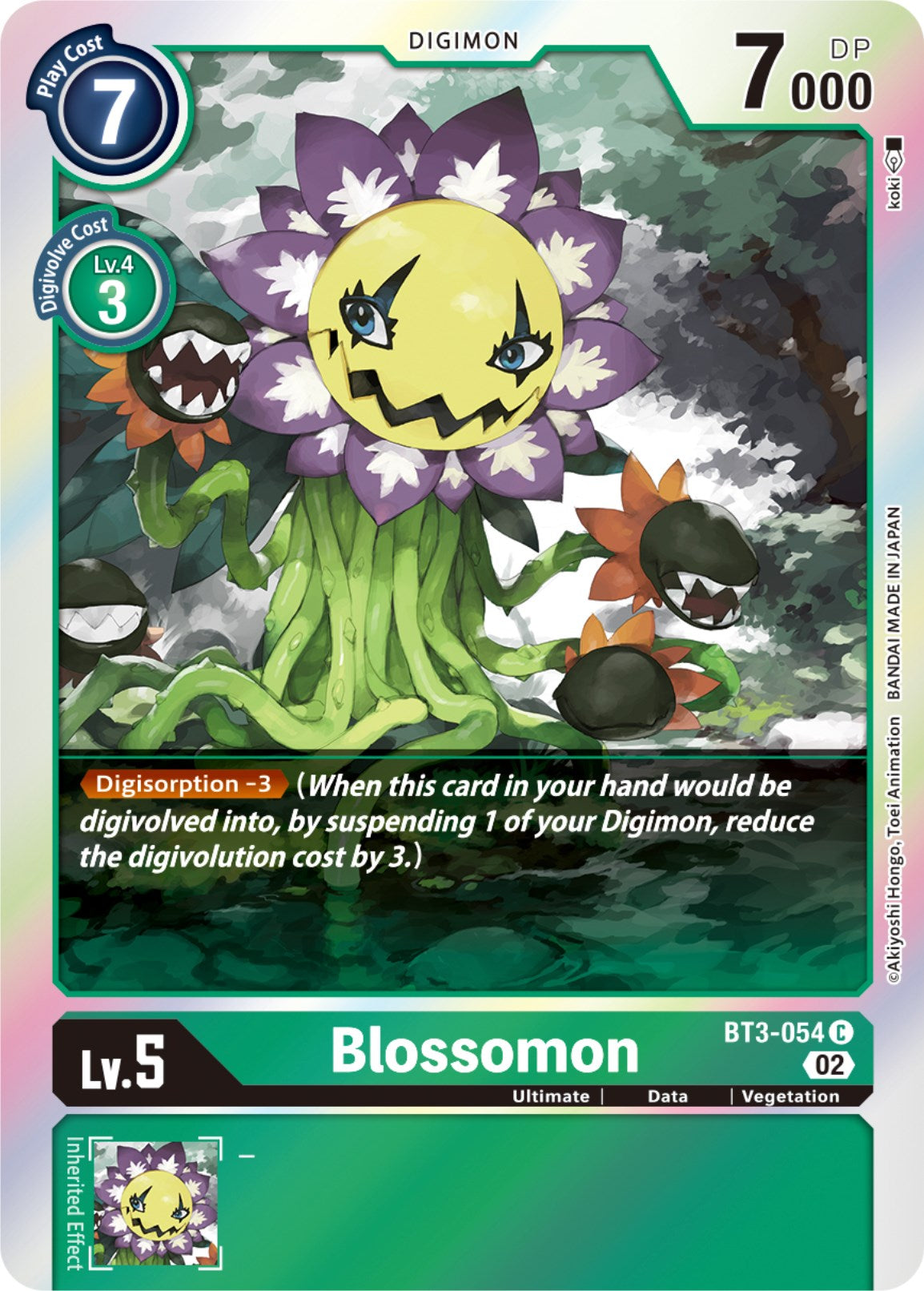 Blossomon [BT3-054] [Resurgence Booster] | Cracking-Singles