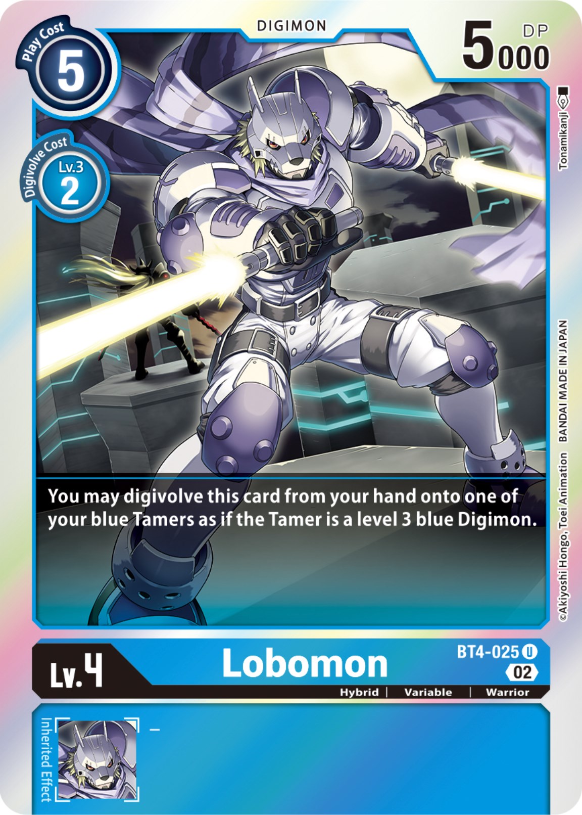 Lobomon [BT4-025] [Resurgence Booster] | Cracking-Singles