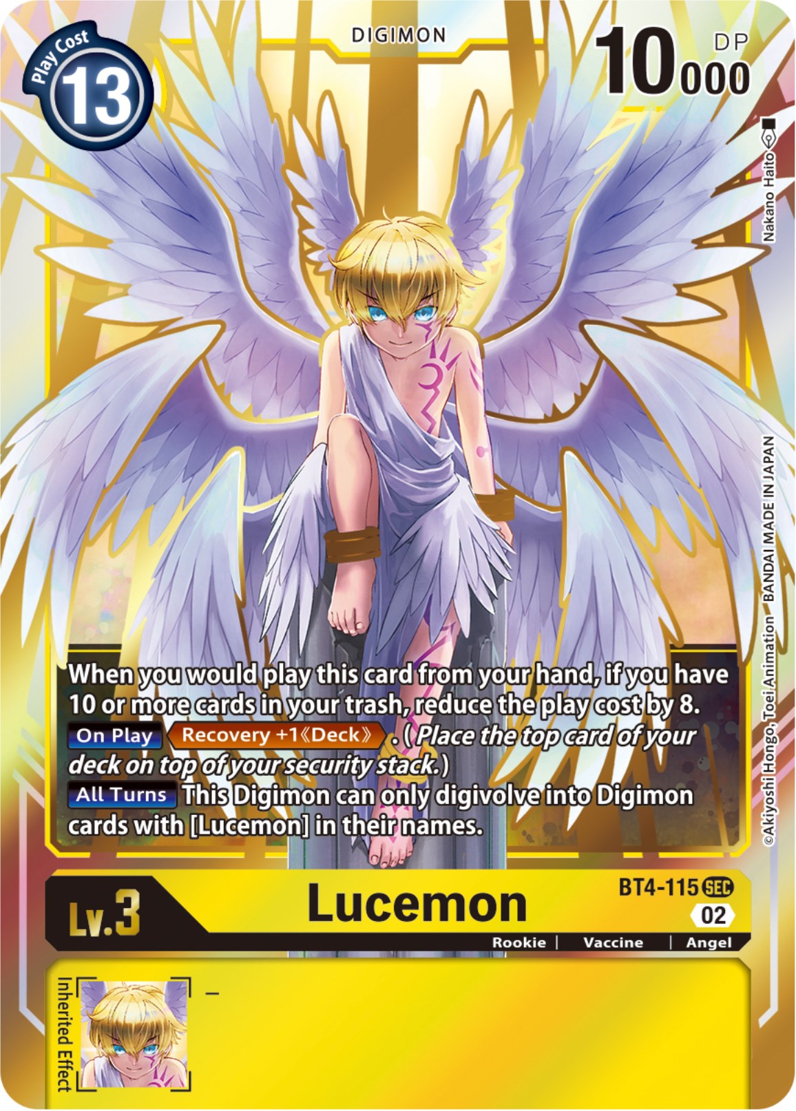 Lucemon [BT4-115] (Resurgence Booster Reprint) [Resurgence Booster] | Cracking-Singles