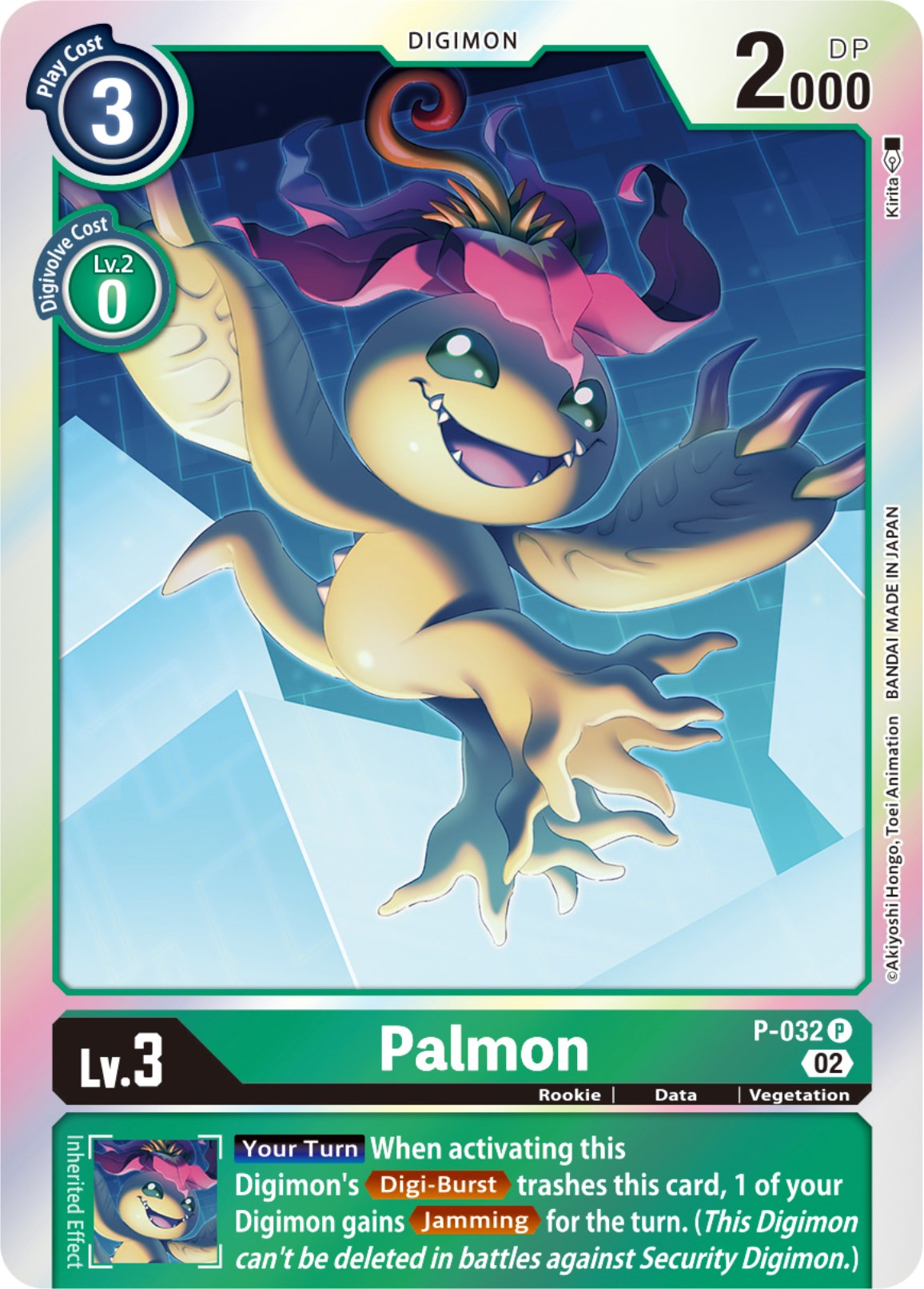 Palmon [P-032] [Resurgence Booster] | Cracking-Singles