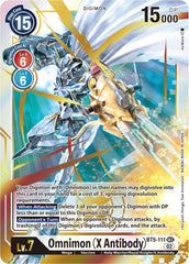 Omnimon (X Antibody) [BT5-111 ] (Resurgence Booster Reprint) [Resurgence Booster] | Cracking-Singles