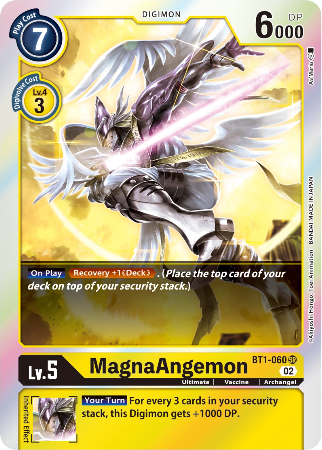 MagnaAngemon [BT1-060] (Resurgence Booster Reprint) [Resurgence Booster] | Cracking-Singles