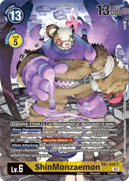 ShinMonzaemon (Textured Alternate Art) [Resurgence Booster] | Cracking-Singles