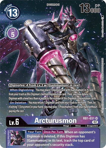 Arcturusmon (Textured Alternate Art) [Resurgence Booster] | Cracking-Singles