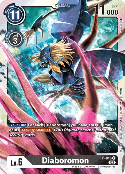 Diaboromon [P-016] (Resurgence Booster Reprint) [Resurgence Booster] | Cracking-Singles