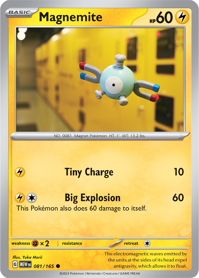 Magnemite (081/165) [Scarlet & Violet: 151] | Cracking-Singles