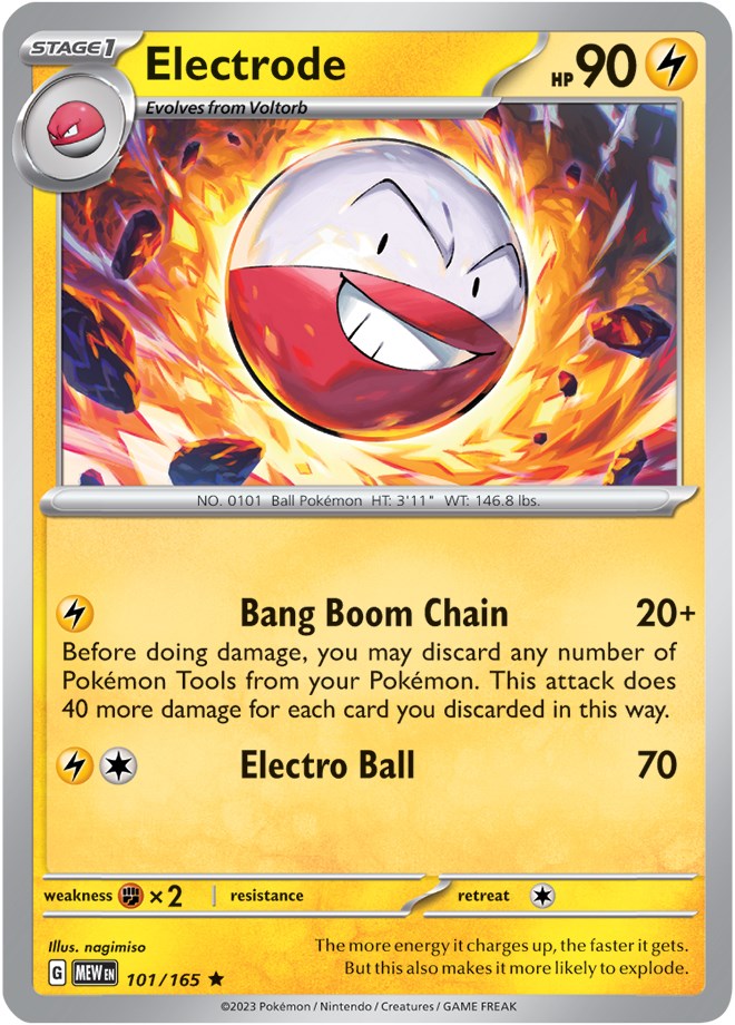 Electrode (101/165) [Scarlet & Violet: 151] | Cracking-Singles