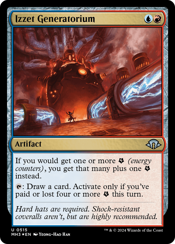 Izzet Generatorium (Ripple Foil) [Modern Horizons 3] | Cracking-Singles