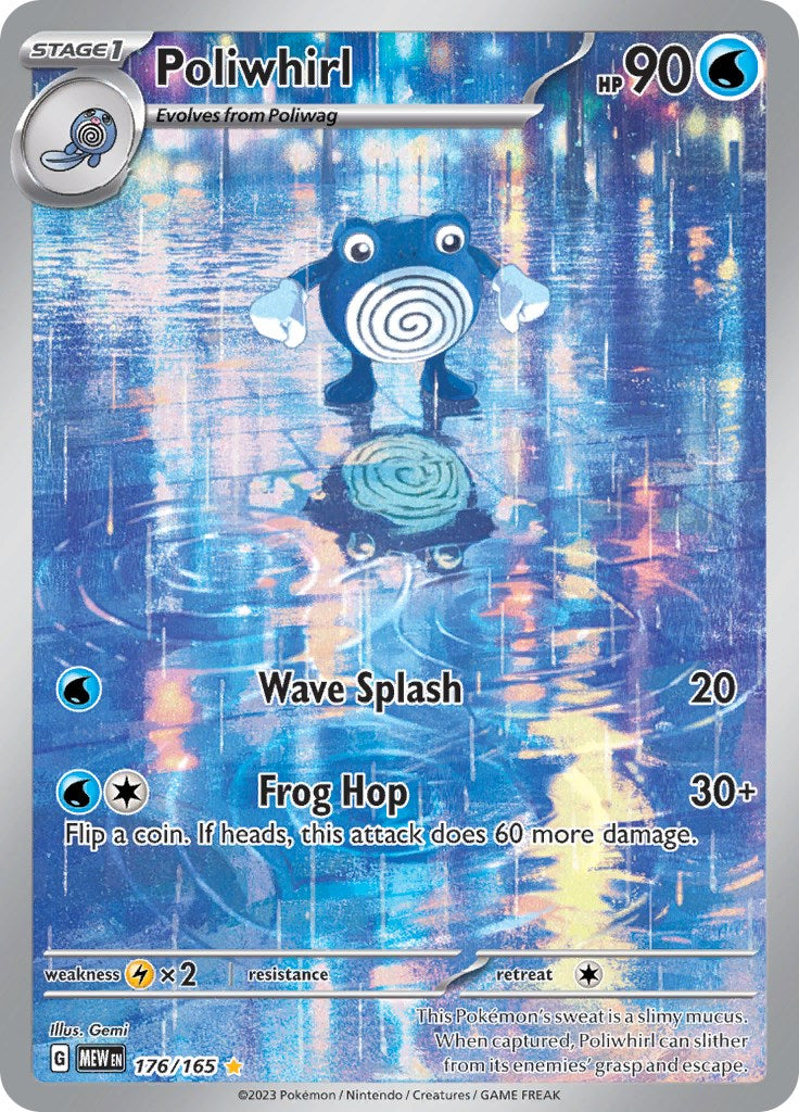 Poliwhirl (176/165) [Scarlet & Violet: 151] | Cracking-Singles