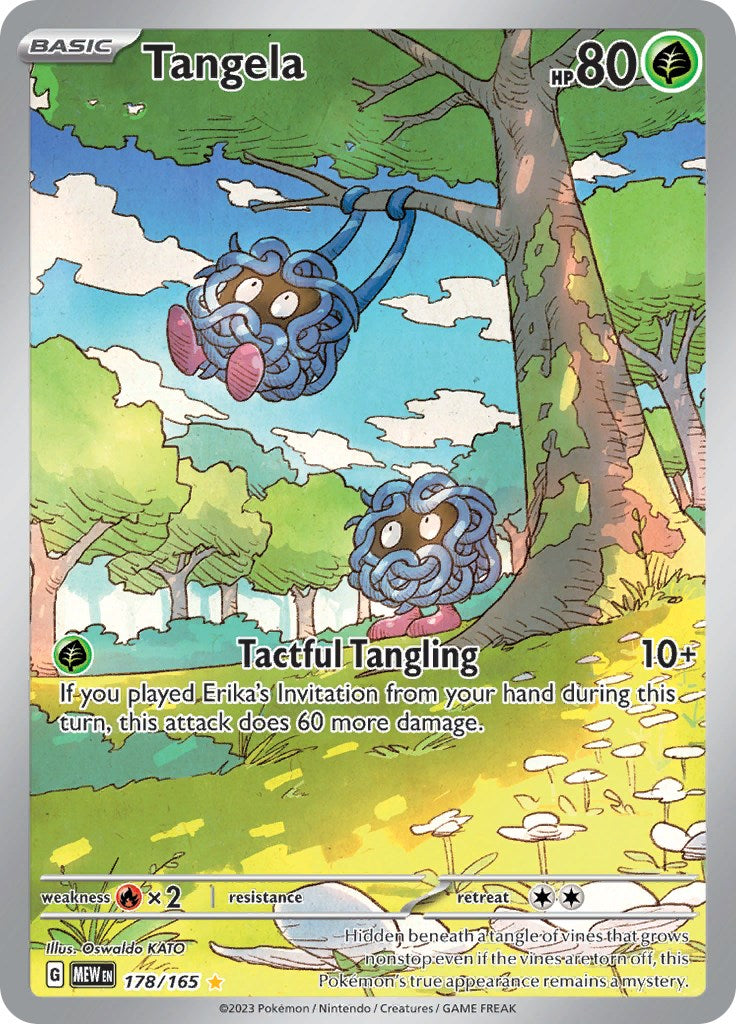 Tangela (178/165) [Scarlet & Violet: 151] | Cracking-Singles