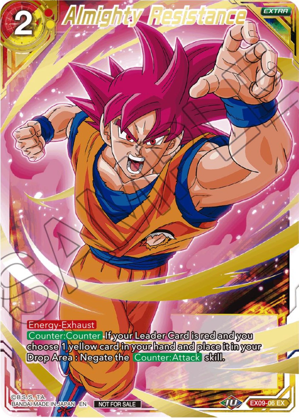 Almighty Resistance (Alt. Art Card Set 2023 Vol. 3) (EX09-06) [Tournament Promotion Cards] | Cracking-Singles