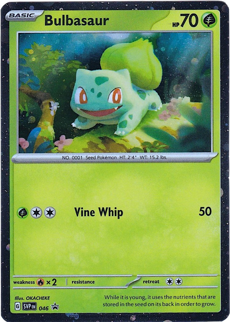 Bulbasaur (046) (Cosmos Holo) [Scarlet & Violet: Black Star Promos] | Cracking-Singles