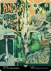 Anduril, Flame of the West (Borderless Poster) (Serialized) [The Lord of the Rings: Tales of Middle-Earth] | Cracking-Singles