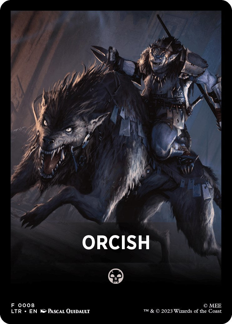 Orcish Theme Card [The Lord of the Rings: Tales of Middle-Earth] | Cracking-Singles