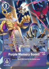 Purple Memory Boost! [P-040] (Digimon Adventure Box 2) [Promotional Cards] | Cracking-Singles