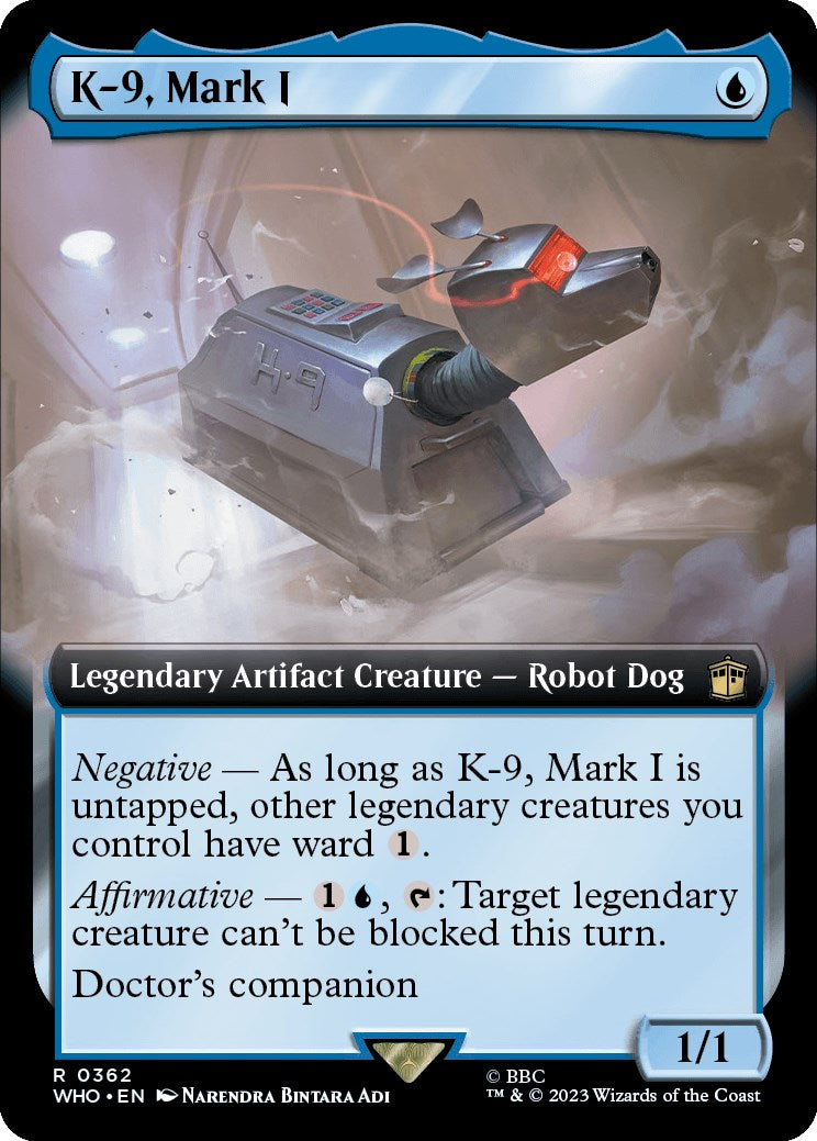 K-9, Mark I (Extended Art) [Doctor Who] | Cracking-Singles