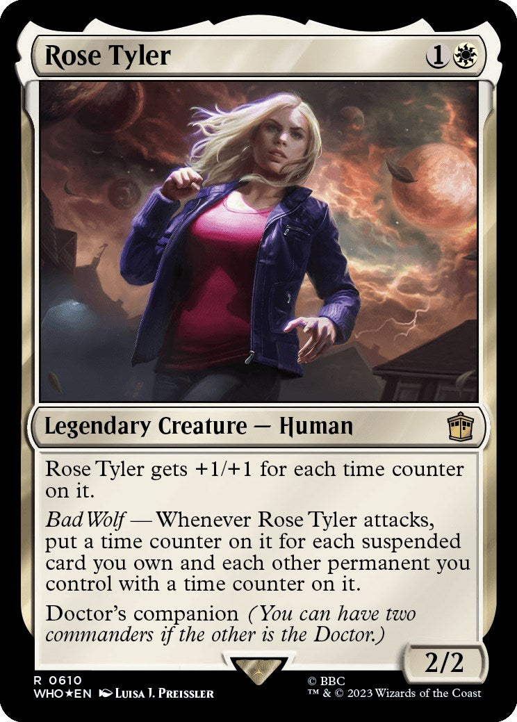 Rose Tyler (Surge Foil) [Doctor Who] | Cracking-Singles