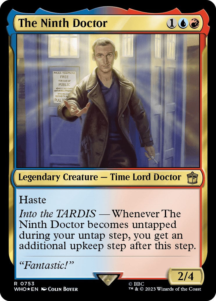 The Ninth Doctor (Surge Foil) [Doctor Who] | Cracking-Singles