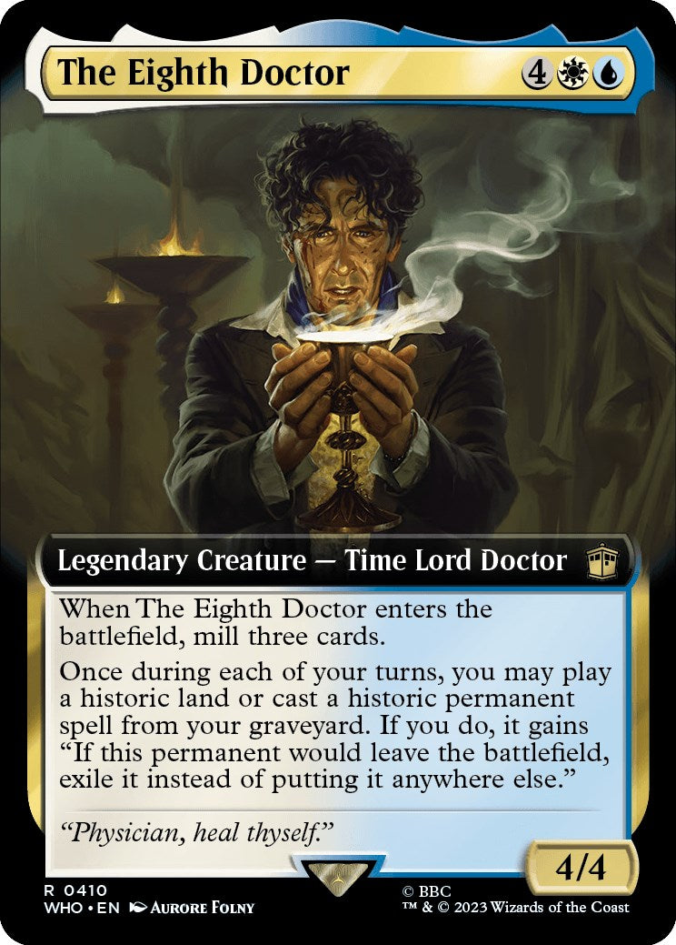 The Eighth Doctor (Extended Art) [Doctor Who] | Cracking-Singles