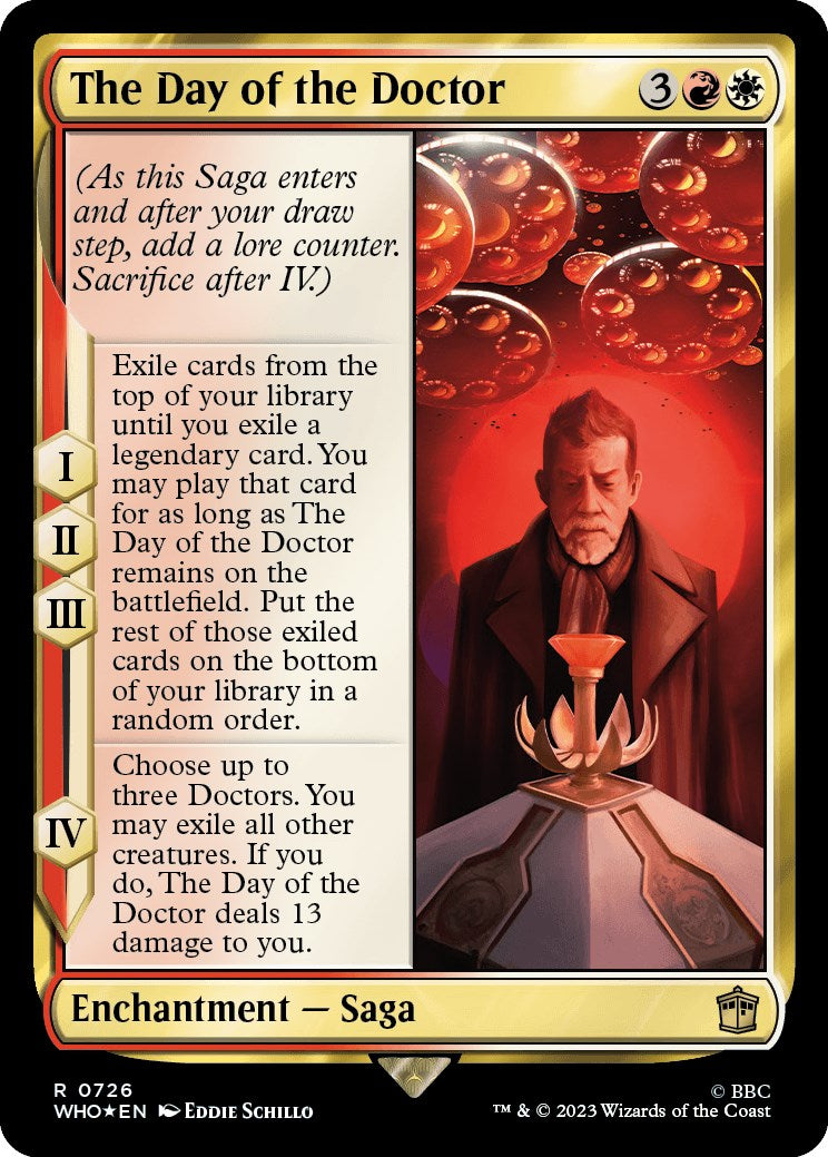 The Day of the Doctor (Surge Foil) [Doctor Who] | Cracking-Singles