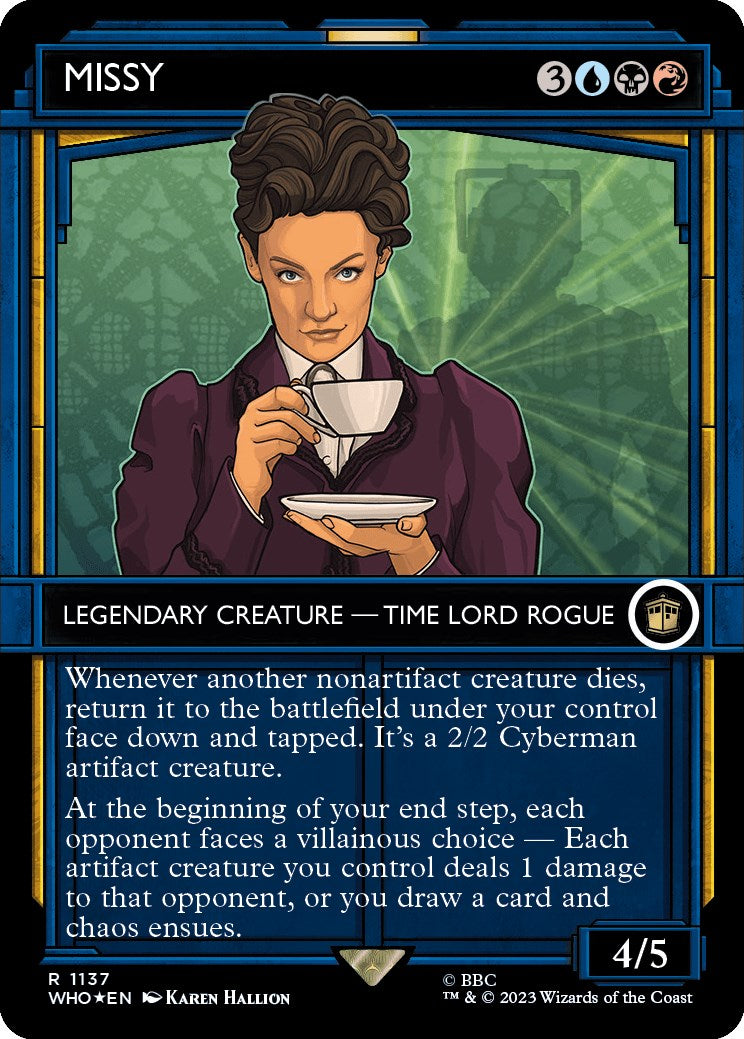 Missy (Showcase) (Surge Foil) [Doctor Who] | Cracking-Singles