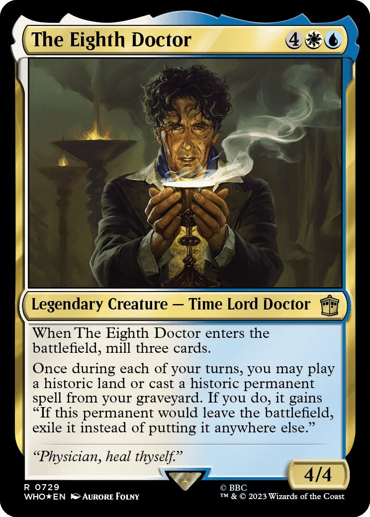 The Eighth Doctor (Surge Foil) [Doctor Who] | Cracking-Singles