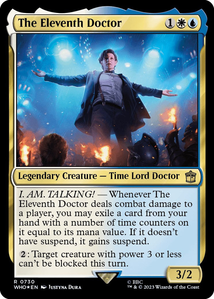 The Eleventh Doctor (Surge Foil) [Doctor Who] | Cracking-Singles