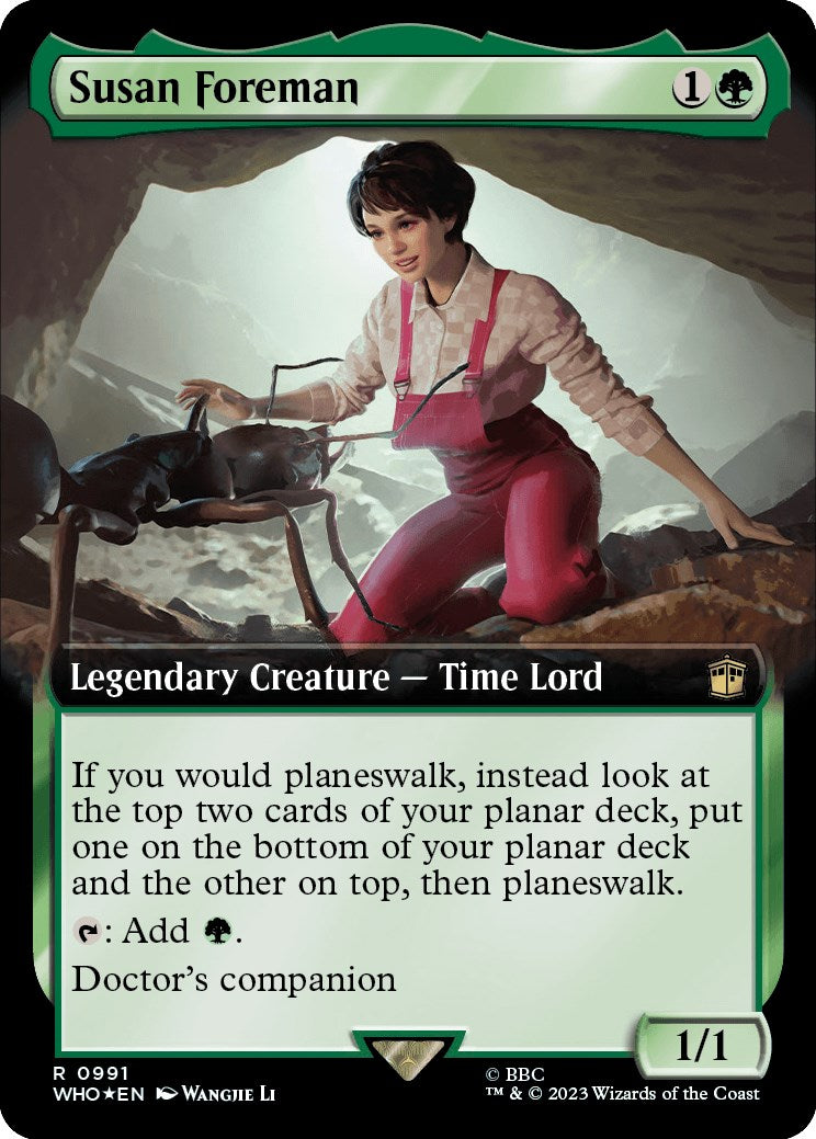 Susan Foreman (Extended Art) (Surge Foil) [Doctor Who] | Cracking-Singles