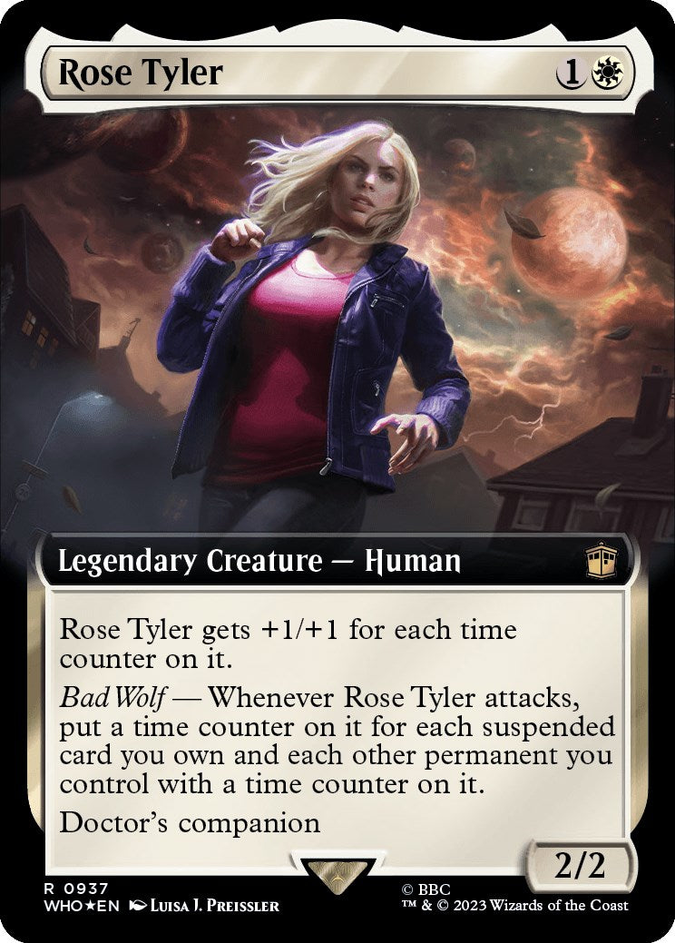 Rose Tyler (Extended Art) (Surge Foil) [Doctor Who] | Cracking-Singles