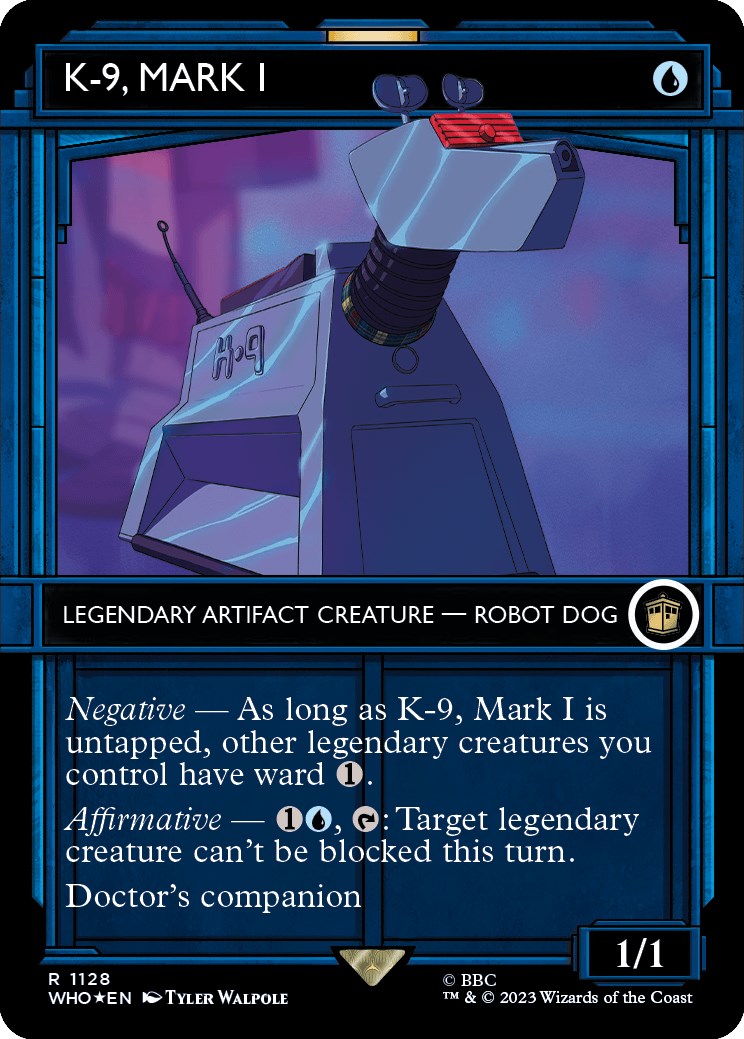 K-9, Mark I (Showcase) (Surge Foil) [Doctor Who] | Cracking-Singles