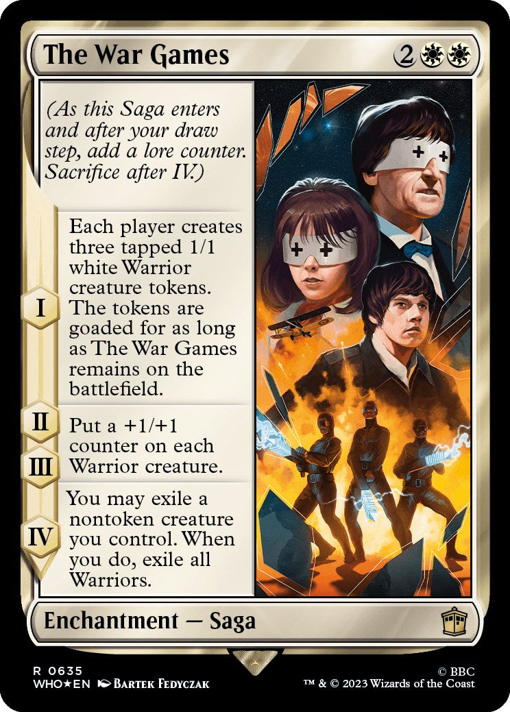 The War Games (Surge Foil) [Doctor Who] | Cracking-Singles