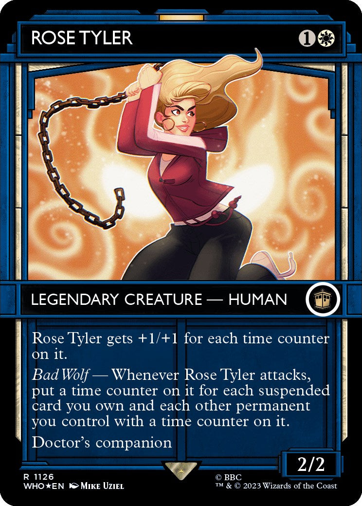 Rose Tyler (Showcase) (Surge Foil) [Doctor Who] | Cracking-Singles