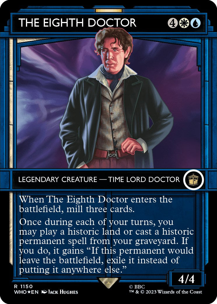 The Eighth Doctor (Showcase) (Surge Foil) [Doctor Who] | Cracking-Singles