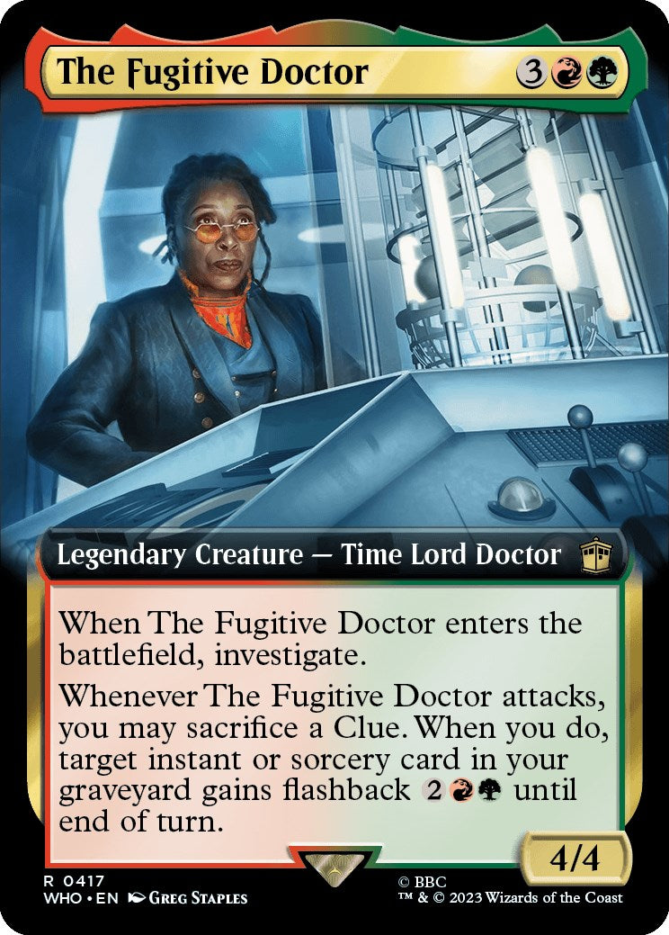 The Fugitive Doctor (Extended Art) [Doctor Who] | Cracking-Singles