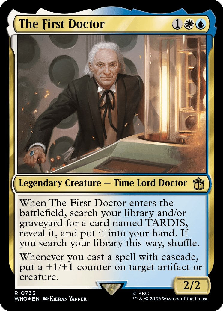 The First Doctor (Surge Foil) [Doctor Who] | Cracking-Singles