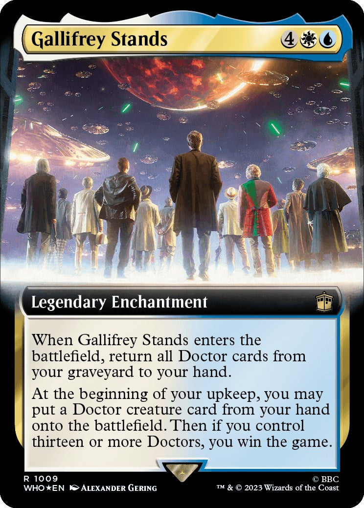 Gallifrey Stands (Extended Art) (Surge Foil) [Doctor Who] | Cracking-Singles