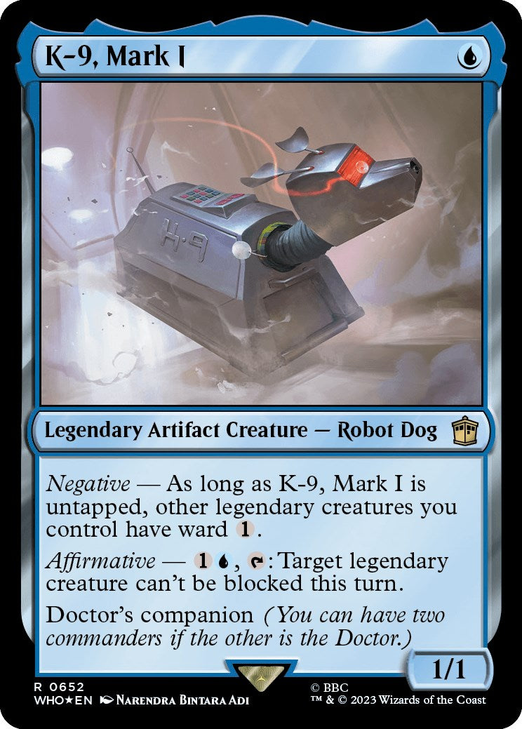 K-9, Mark I (Surge Foil) [Doctor Who] | Cracking-Singles