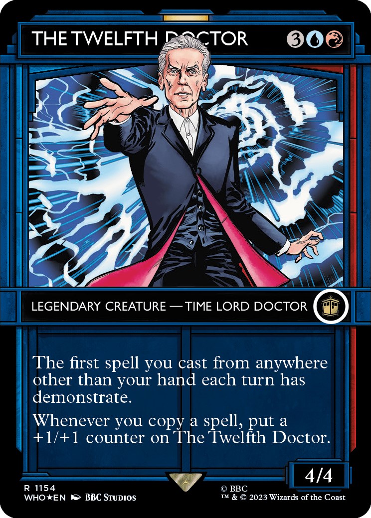 The Twelfth Doctor (Showcase) (Surge Foil) [Doctor Who] | Cracking-Singles