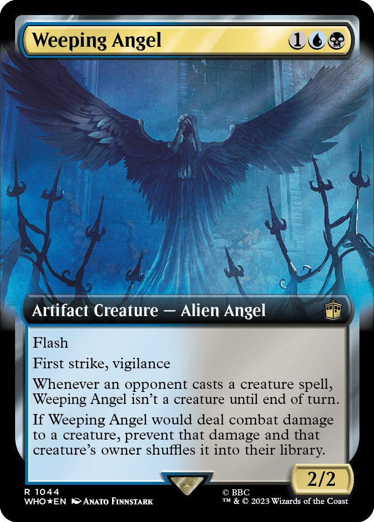 Weeping Angel (Extended Art) (Surge Foil) [Doctor Who] | Cracking-Singles