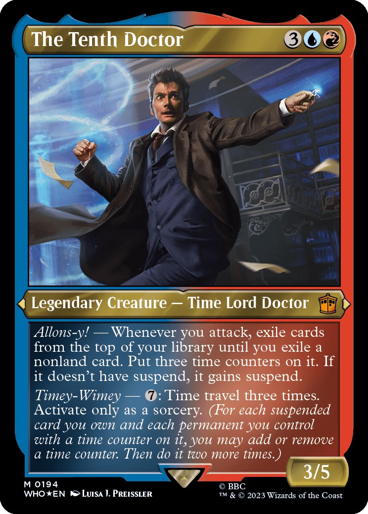 The Tenth Doctor (Display Commander) [Doctor Who] | Cracking-Singles