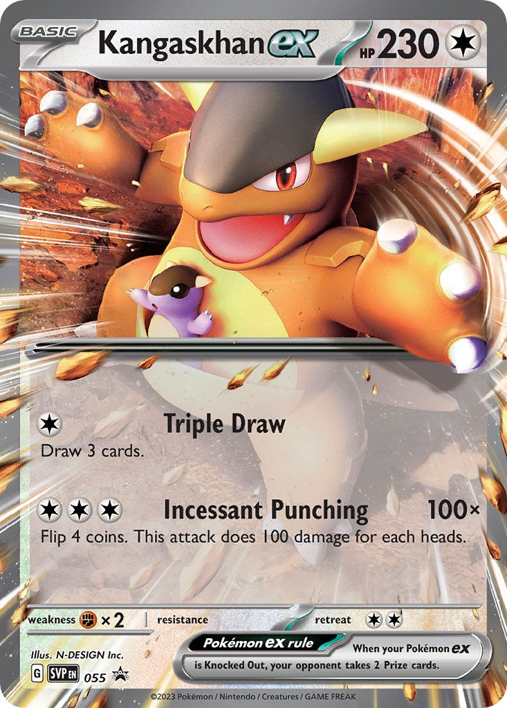 Kangaskhan ex (055) [Scarlet & Violet: Black Star Promos] | Cracking-Singles