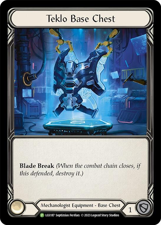 Teklo Base Chest [LGS187] (Promo)  Cold Foil | Cracking-Singles