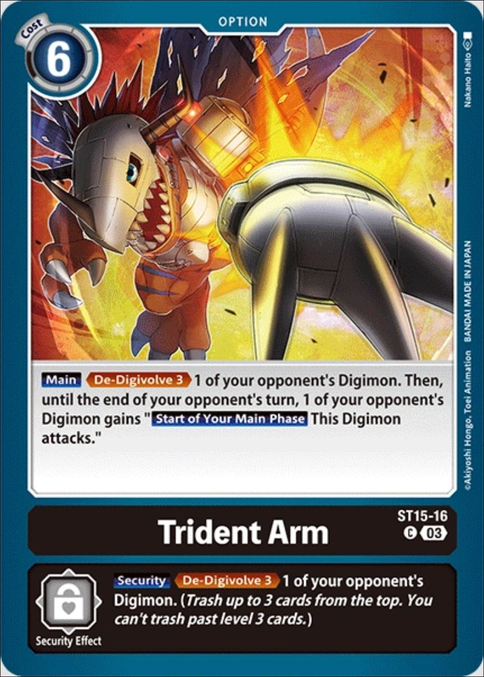 Trident Arm [ST15-16] [Starter Deck: Dragon of Courage] | Cracking-Singles