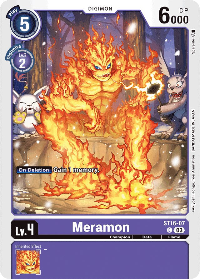 Meramon [ST16-07] [Starter Deck: Wolf of Friendship] | Cracking-Singles