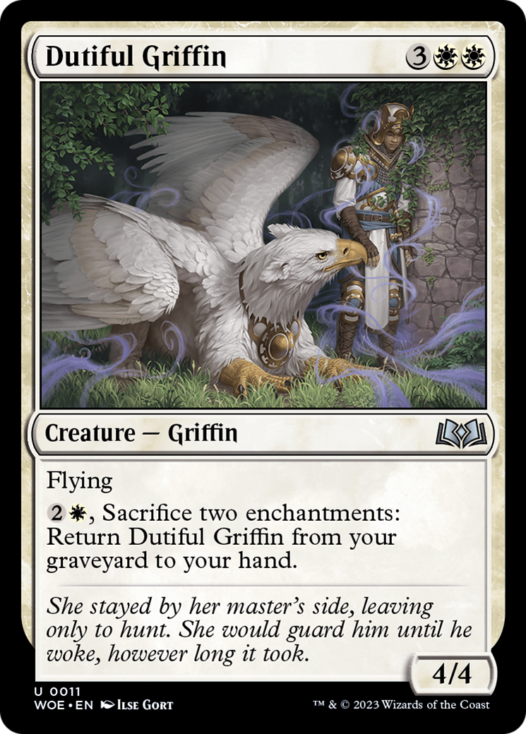 Dutiful Griffin [Wilds of Eldraine] | Cracking-Singles