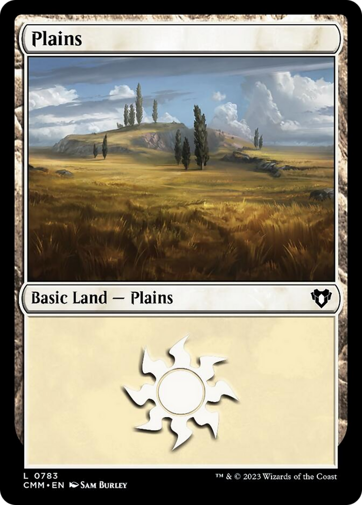 Plains (783) [Commander Masters] | Cracking-Singles